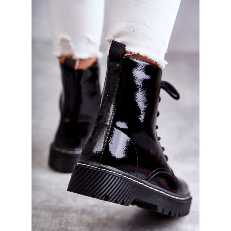 S.Barski Dámské boty černé Kognito černá 4