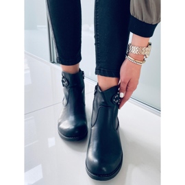 BM Dámské kozačky Dustin Black černý 1