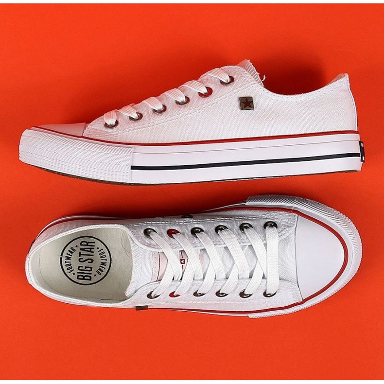 Boty, tenisky Big Star W T274020 INT344 bílý 1