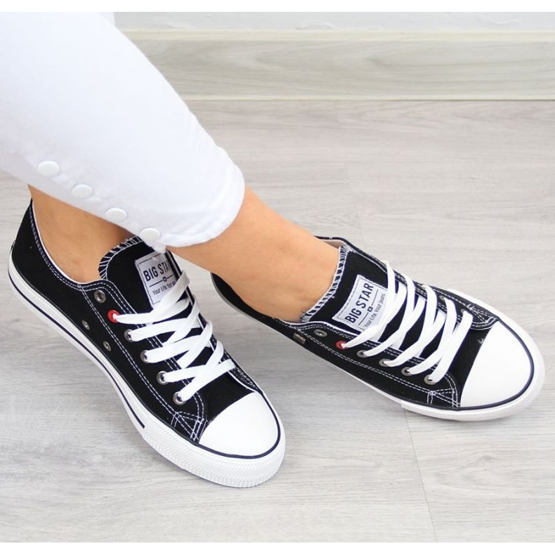 Boty, tenisky Big Star T274023 INT346 černá 2