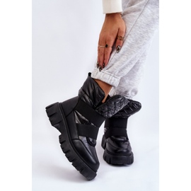 Dámské Kozačky S Hřejivým Černým Feritos černá 1