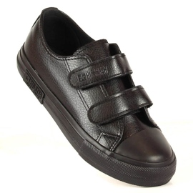 Tenisky na suchý zip Big Star Jr KK374054 černá 2