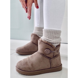 BM Dámské sněhule Arnette Khaki béžový 2