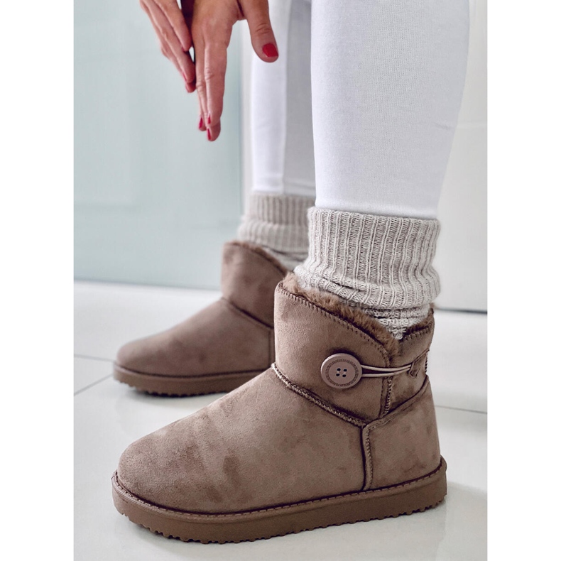 BM Dámské sněhule Arnette Khaki béžový 2