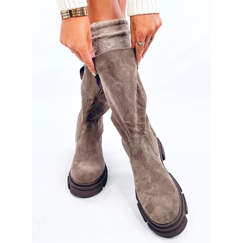 Dámské ploché boty Slade Khaki béžový 1