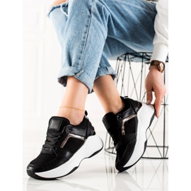 Diamantique Černé tenisky černý 2