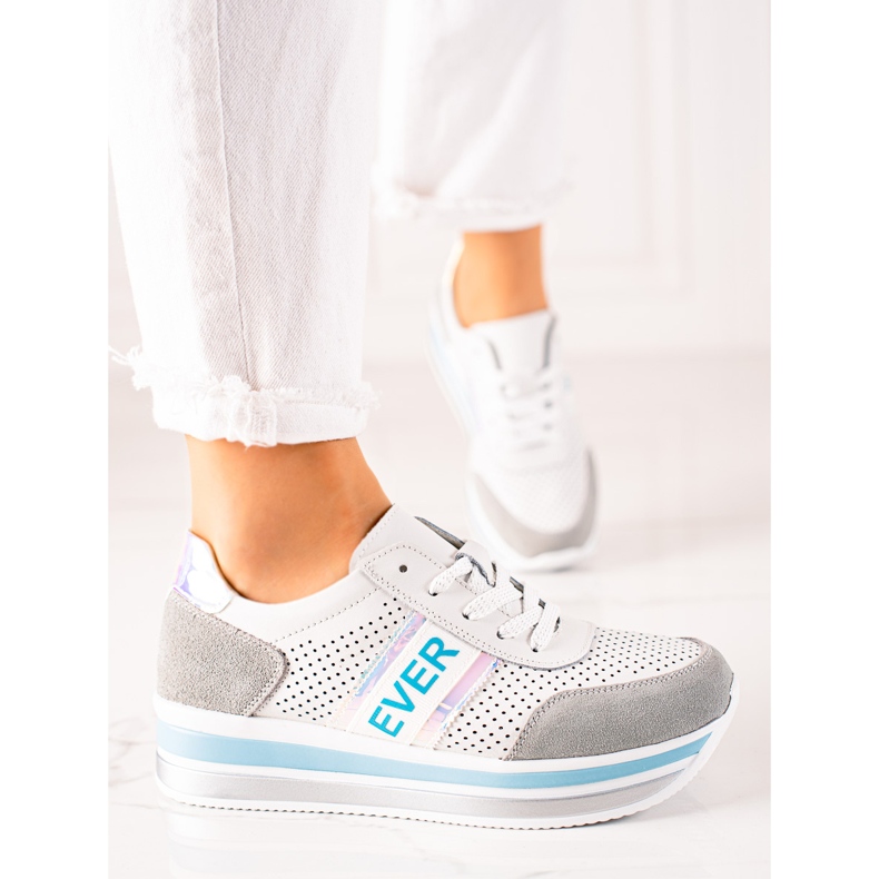 Filippo Ever Leather Sportovní obuv bílý 1