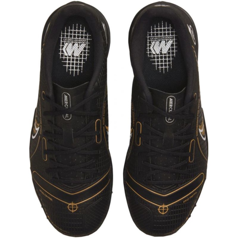 Kopačky Nike Mercurial Vapor 14 Academy Tf Jr DJ2863 007 černý černý 1