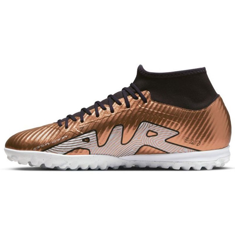 Kopačky Nike Zoom Mercurial Superfly 9 Academy Qatar Tf M DR5948 810 zlatá, hnědá zlatý 1