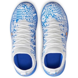 Kopačky Nike Zoom Mercurial Superfly 9 CR7 Tf Jr DQ5330 182 vícebarevný modrý 3