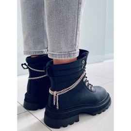 PA1 Boty Hudson Black Trapper černá 4