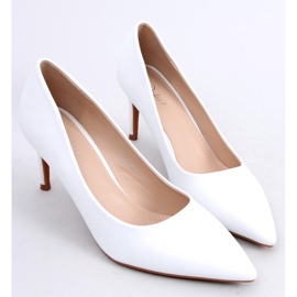 PA1 Klasické podpatky Shannon White bílý 1