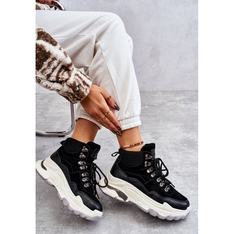 Dámská vysoká sportovní obuv GOE KK2N4098 Černá 2