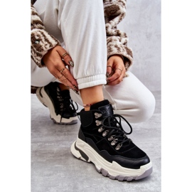 Dámská vysoká sportovní obuv GOE KK2N4098 Černá 1