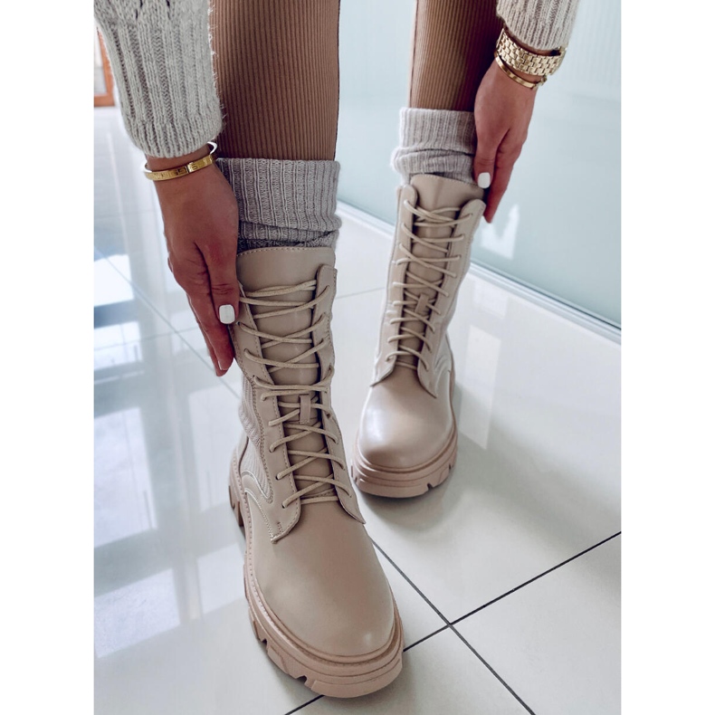 BM Dělníci s pružným svrškem Calling Beige béžový 1 BM Dělníci s pružným svrškem Calling Beige béžový 1