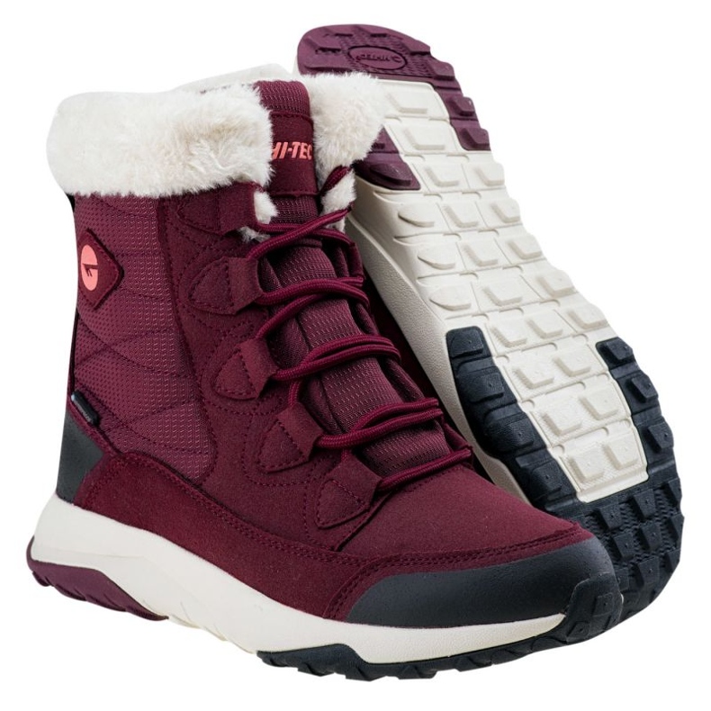 Boty Hi-Tec Mestia Mid Wp 92800287313 červený 1