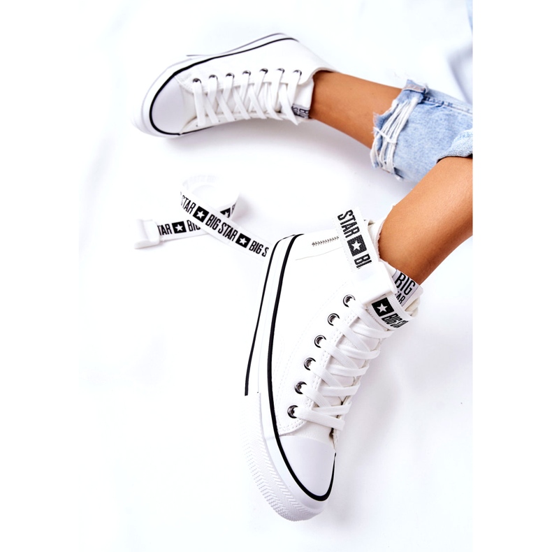 Vysoce izolované tenisky Big Star GG274027 White bílý 2 Vysoce izolované tenisky Big Star GG274027 White bílý 2