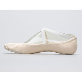 Gymnastické baletní boty Iwa 302 krémové bílý 2