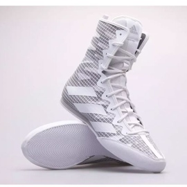 Boxerské boty adidas Box Hog 4 M GZ6118 bílý 8