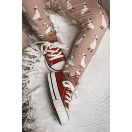 Dětské červené tenisky Filemon Classic 1 Dětské červené tenisky Filemon Classic 1