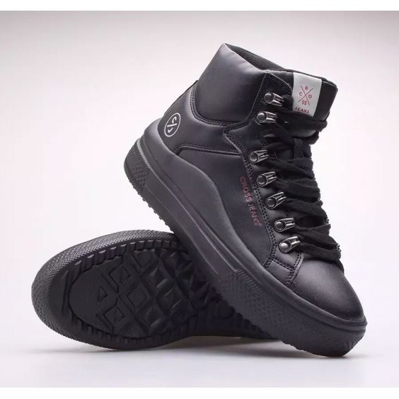 Boty Cross Jeans KK2R4029C černý 1