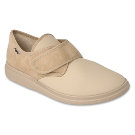 Befado Dr.orto Men's Stippers 036M005 Beige béžový 1