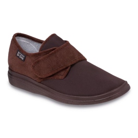 Dr.orto Befado Men's Stippers PU 036M008 Brown hnědý 1