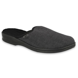 Pánské boty Befado pu 089M416 černá šedá 1