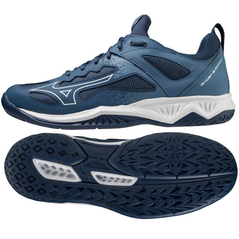 Házenkářské boty Mizuno Ghost Shadow X1GA218021 modrý modrý 1