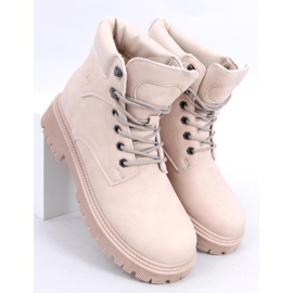 Inna Trapperské boty zateplené Basco Beige béžový 1