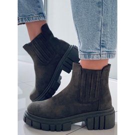 PA1 Leigh Green dámské boty Jodhpur khaki zelený 1