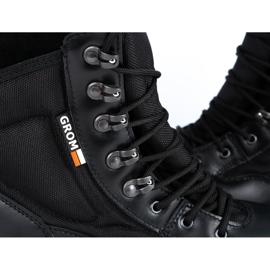 Olivier Vojenské taktické boty pro ochranu Grom 1138 černé černá 5 Olivier Vojenské taktické boty pro ochranu Grom 1138 černé černá 5