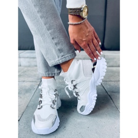 PA1 Vysoké tenisky Tergo White bílý 1