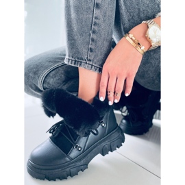 PA1 Dámské sněhule Jarl Black černá 1