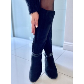 PA1 Botičky s pružným svrškem Barrow Black černý 1