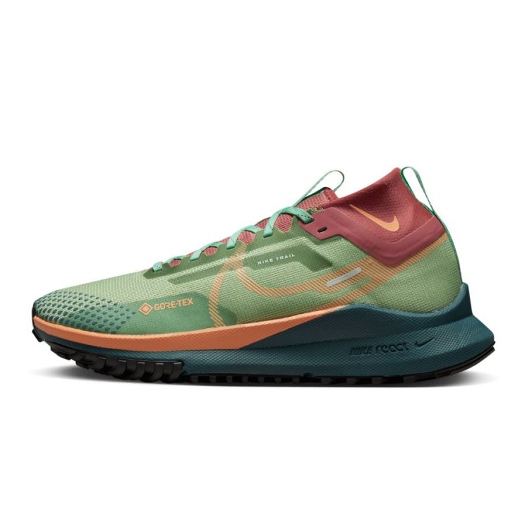 Běžecké boty Nike React Pegasus Trail 4 Gore-Tex W DJ7929-300 hnědý zelený 1