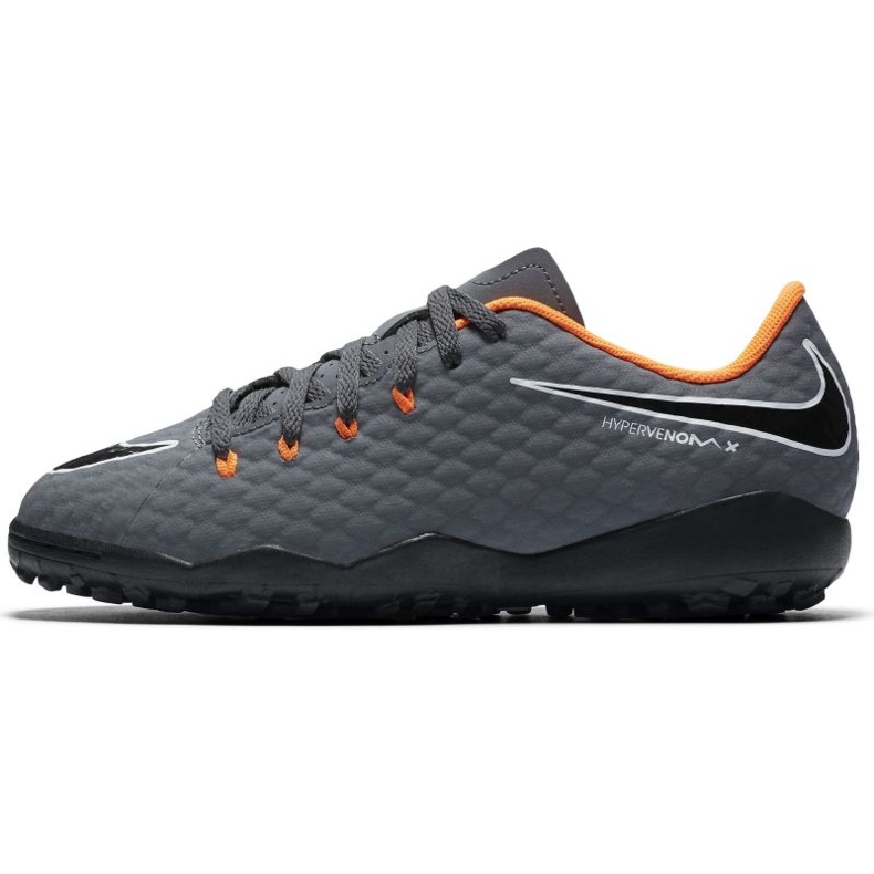 Kopačky Nike Hypervenom PhantomX 3 šedá odstíny šedi 2