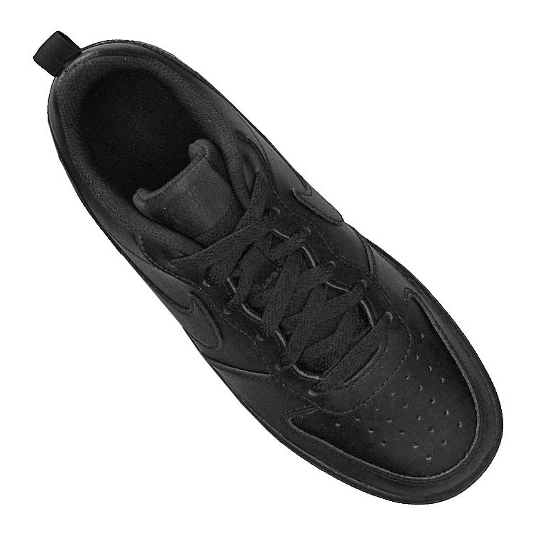 Boty Nike Jr Court Borough Low 2 (GS) Jr BQ5448-001 černý 1