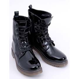 PA1 Boty Martensiaki lakované Mike Black Patent Pu černý 2