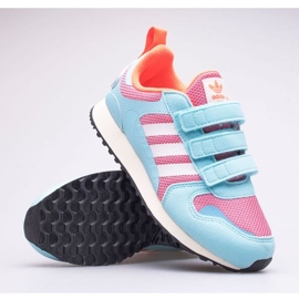 Boty adidas Zx 700 Hd Cf C Jr FY2654 modrý růžový 1