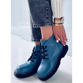BM Martensiaki boty Gaia Blue modrý 2