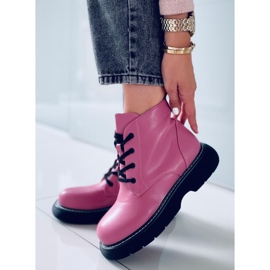 BM Martensiaki boty Gaia Pink růžový 1