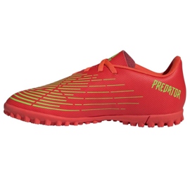 Kopačky Adidas Predator Edge.4 Tf Jr GV8495 červené pomeranče a červené 1