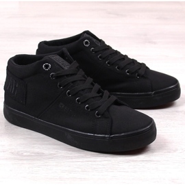 Černé kotníkové boty Big Star LL274001 černá 1