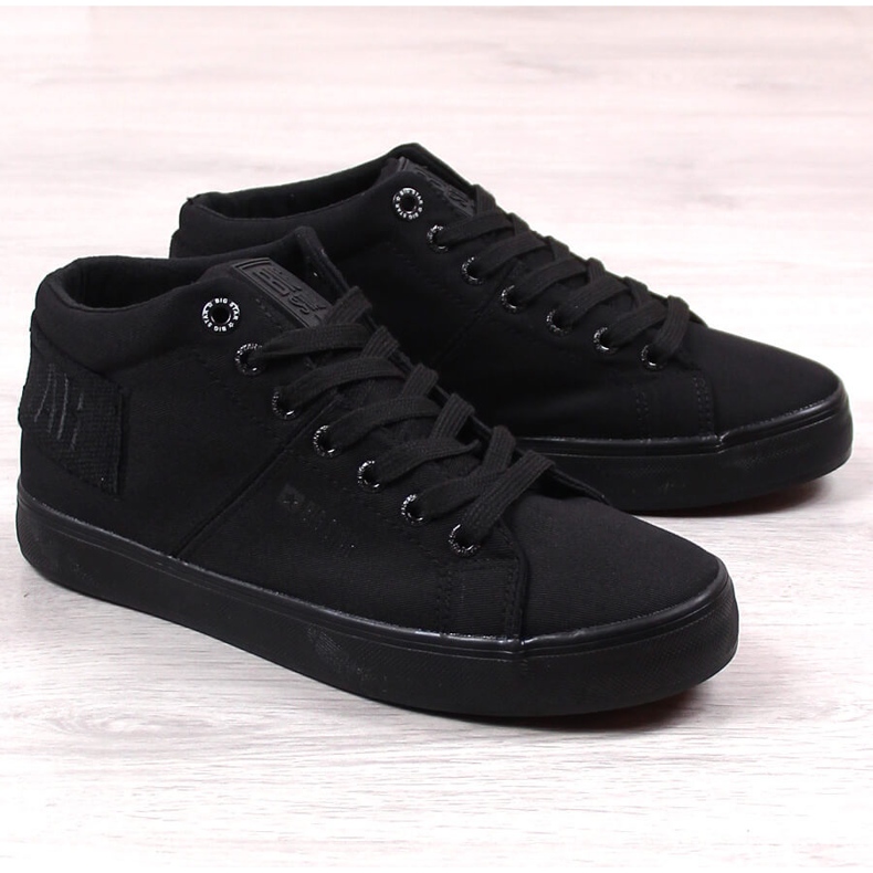 Černé kotníkové boty Big Star LL274001 černá 1