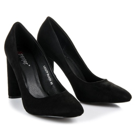 Seastar Semišové lodičky černý 2