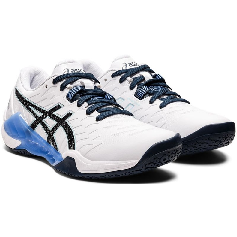 Boty na házenou Asics Blast Ff 2 W 1072A046 103 bílý bílý 1