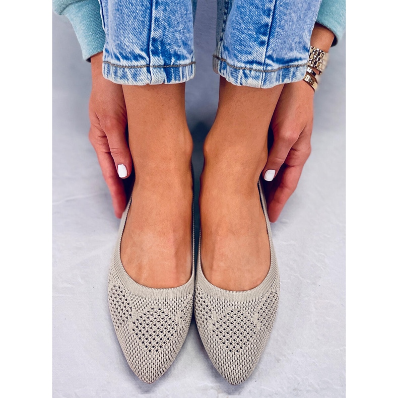 BM Prolamované baleríny Forlani Beige béžový 1 BM Prolamované baleríny Forlani Beige béžový 1