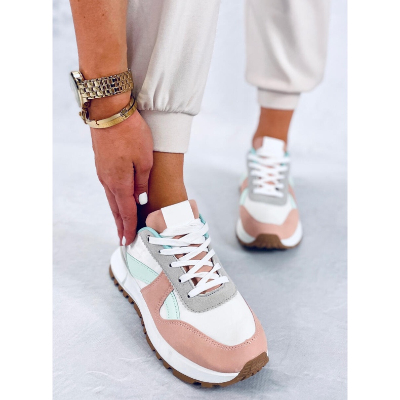 BM Barevné dámské tenisky Binnie Pink vícebarevný 2 BM Barevné dámské tenisky Binnie Pink vícebarevný 2