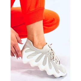 BM Ponožkové tenisky Eaton Beige béžový 2